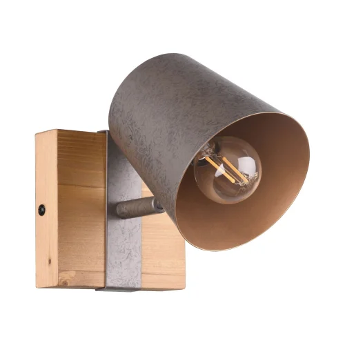 FOCO 1 LUZ METAL NÍQUEL ANTIGUO E14 NESTORE FOCO 1 LUZ METAL NÍQUEL ANTIGUO E14 NESTORE