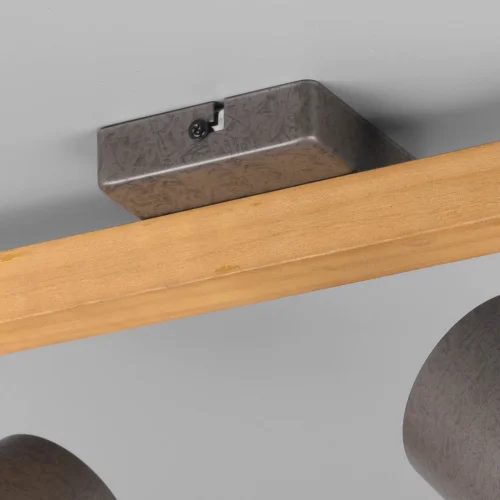 FOCO 2 LUCES METAL NÍQUEL ANTIGUO E14 NESTORE