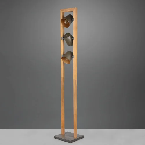 LÁMPARA DE PIE 3 LUCES METAL NÍQUEL ANTIGUO E14 NESTORE LÁMPARA DE PIE 3 LUCES METAL NÍQUEL ANTIGUO E14 NESTORE