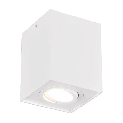 PLAFÓN DE TECHO 1 LUZ BASCULANTE METAL BLANCO GU10 GARIBALDI