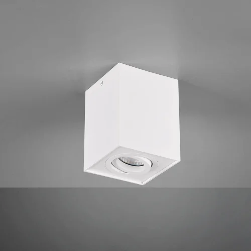 PLAFÓN DE TECHO 1 LUZ BASCULANTE METAL BLANCO GU10 GARIBALDI