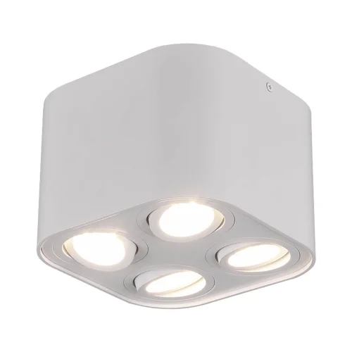 PLAFÓN DE TECHO 4 LUCES BASCULANTE METAL BLANCO GU10 FORTUNE