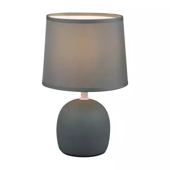 LÁMPARA DE MESA CERÁMICA VERDE KUBRA