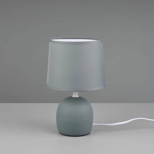 LÁMPARA DE MESA CERÁMICA VERDE KUBRA LÁMPARA DE MESA CERÁMICA VERDE KUBRA