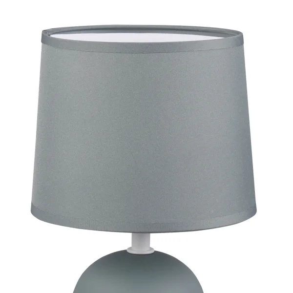 LÁMPARA DE MESA CERÁMICA VERDE KUBRA LÁMPARA DE MESA CERÁMICA VERDE KUBRA