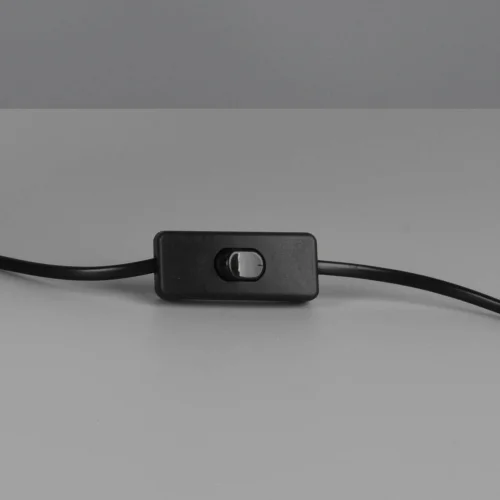 LÁMPARA DE MESA CERÁMICA NEGRA E14 KIBO