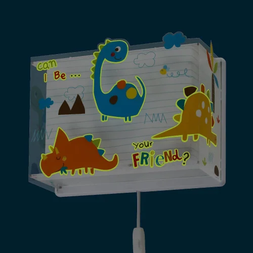 APLIQUE DE PARED DINOS APLIQUE DE PARED DINOS