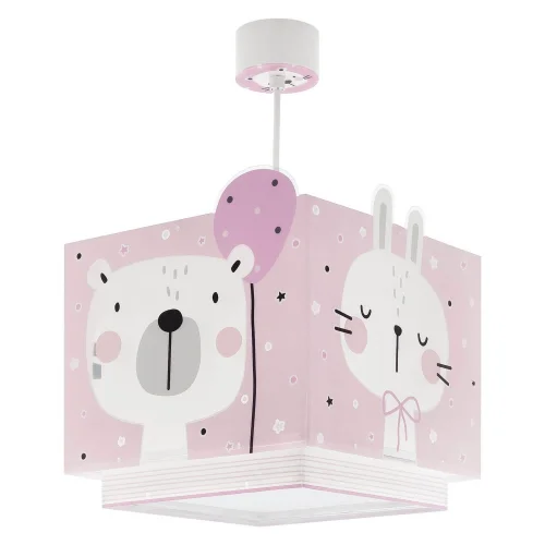 LÁMPARA DE TECHO BABY JUNGLE ROSA