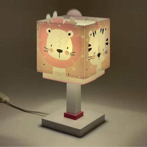 LÁMPARA DE MESA BABY JUNGLE ROSA