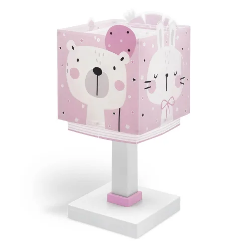 LÁMPARA DE MESA BABY JUNGLE ROSA