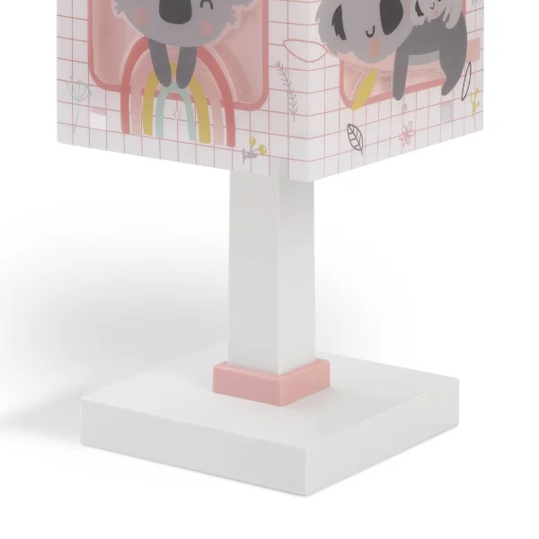 Lámpara colgante para bebé de 3 luces Koala rosa