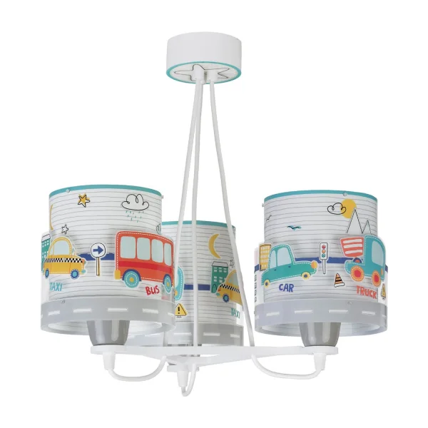 LÁMPARA COLGANTE 3 LUCES BABY TRAVEL