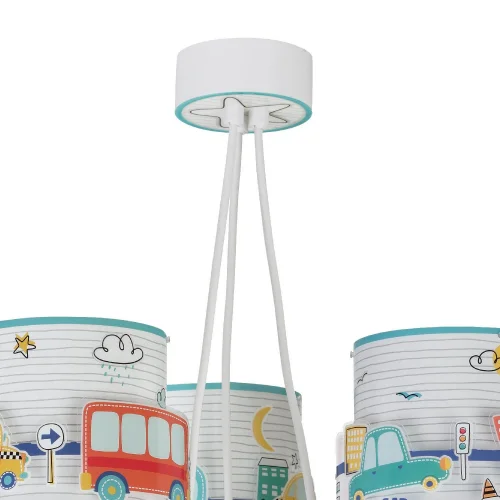 LÁMPARA COLGANTE 3 LUCES BABY TRAVEL