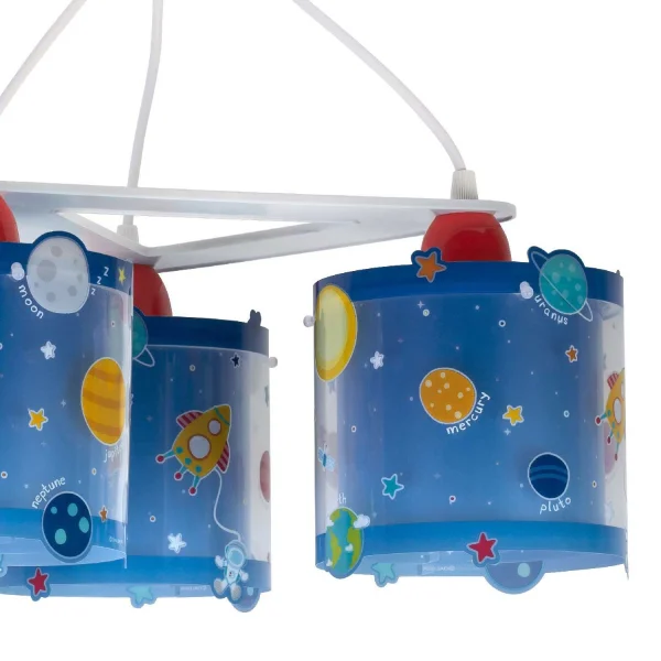 LÁMPARA COLGANTE 3 LUCES PLANETS