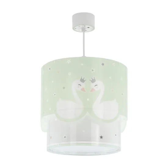 LÁMPARA DE TECHO SWEET LOVE VERDE E27