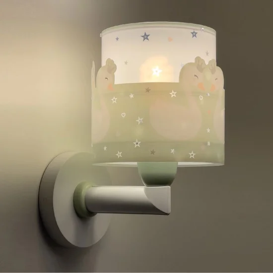 APLIQUE DE PARED SWEET LOVE VERDE E27 2