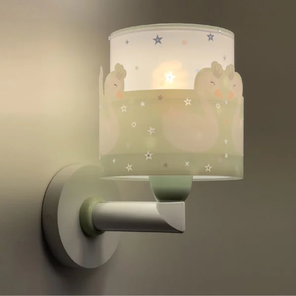 APLIQUE DE PARED SWEET LOVE VERDE E27