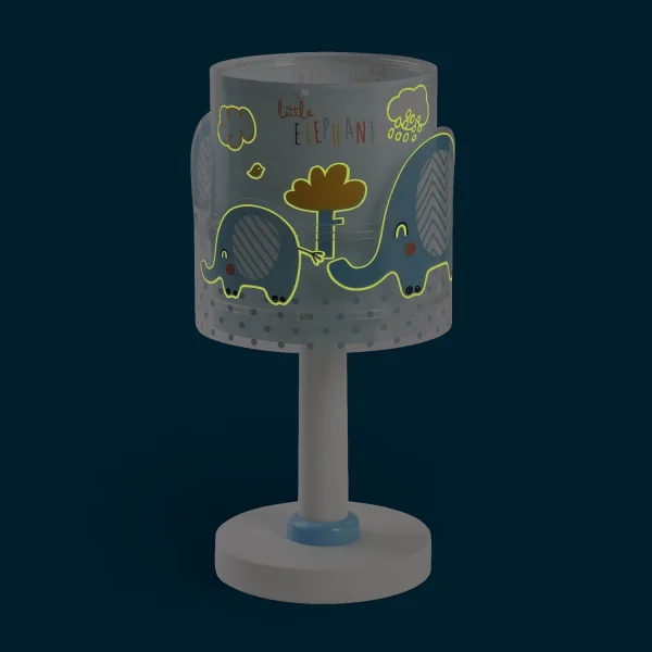 LÁMPARA DE MESA LITTLE ELEPHANT AZUL