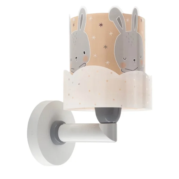 APLIQUE DE PARED BABY BUNNY ROSA