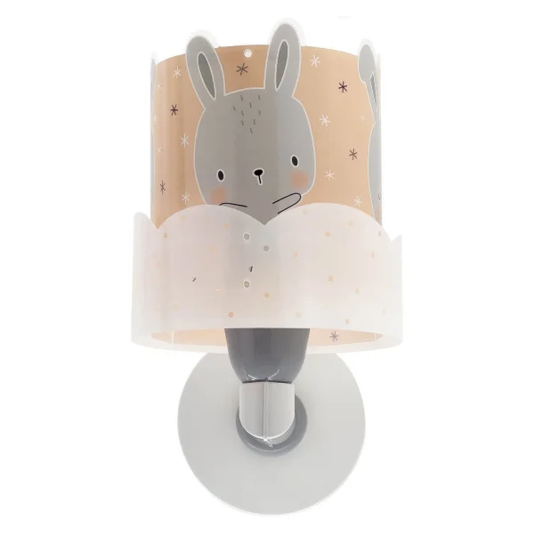 APLIQUE DE PARED BABY BUNNY ROSA