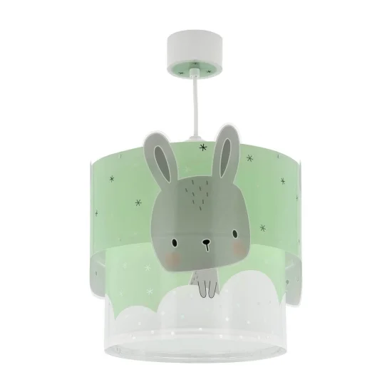 LÁMPARA DE TECHO BABY BUNNY VERDE