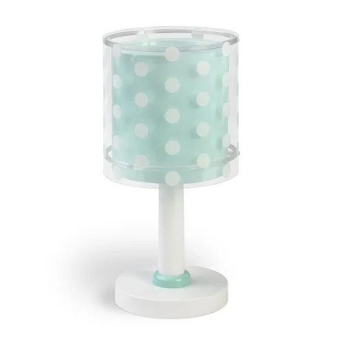 LÁMPARA DE MESA TURQUESA DOTS LÁMPARA DE MESA TURQUESA DOTS
