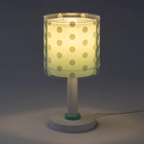 LÁMPARA DE MESA TURQUESA DOTS LÁMPARA DE MESA TURQUESA DOTS