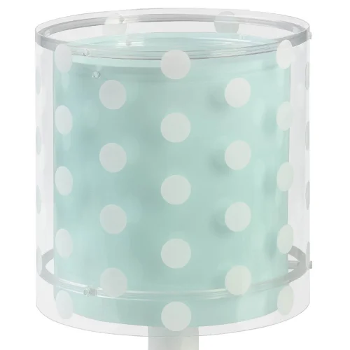 LÁMPARA DE MESA TURQUESA DOTS LÁMPARA DE MESA TURQUESA DOTS