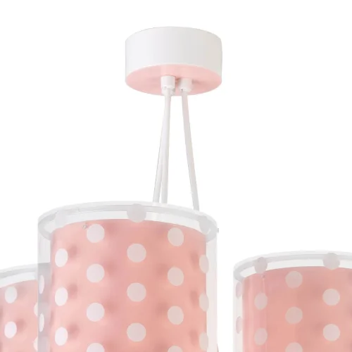 LÁMPARA COLGANTE 3 LUCES CORAL DOTS LÁMPARA COLGANTE 3 LUCES CORAL DOTS