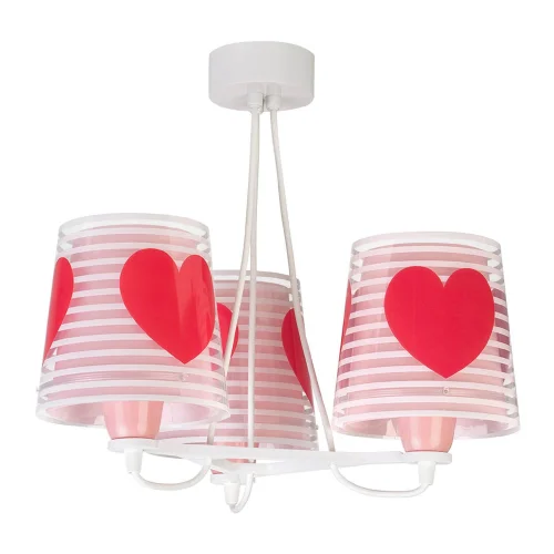 LÁMPARA DE TECHO 3 LUCES LIGHT FEELING ROSA LÁMPARA DE TECHO 3 LUCES LIGHT FEELING ROSA