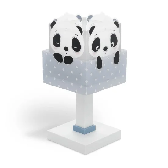 LÁMPARA DE MESA PANDA AZUL
