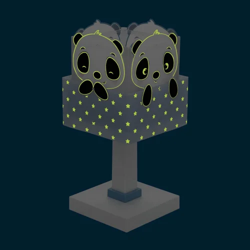 LÁMPARA DE MESA PANDA AZUL LÁMPARA DE MESA PANDA AZUL