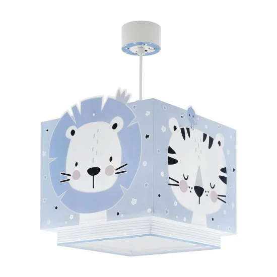 LÁMPARA DE TECHO BABY JUNGLE AZUL