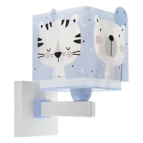 APLIQUE DE PARED BABY JUNGLE AZUL