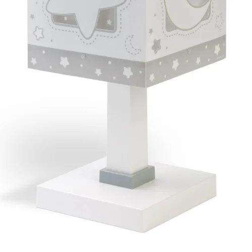 LÁMPARA DE MESA LUNA GRIS