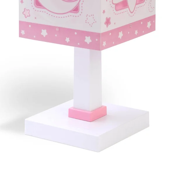 LÁMPARA DE MESA LUNA ROSA