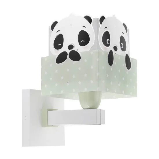 APLIQUE DE PARED PANDA VERDE 2