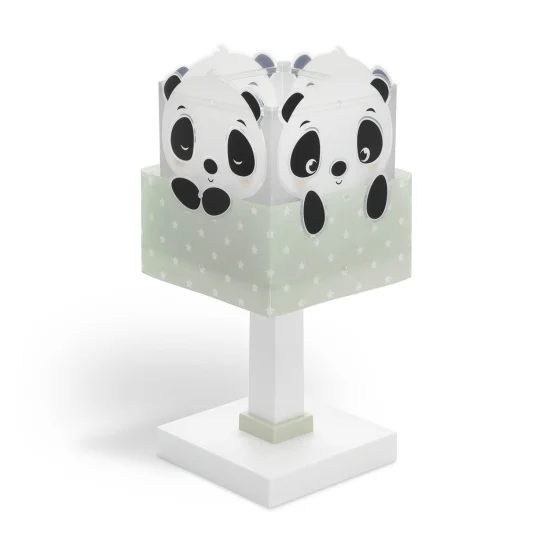 LÁMPARA DE MESA PANDA VERDE