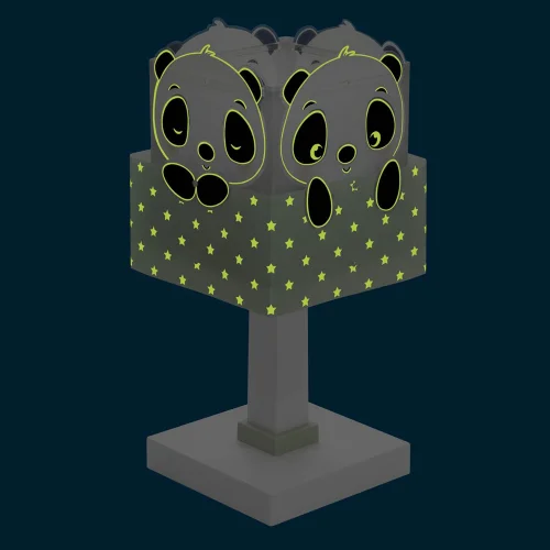 LÁMPARA DE MESA PANDA VERDE LÁMPARA DE MESA PANDA VERDE