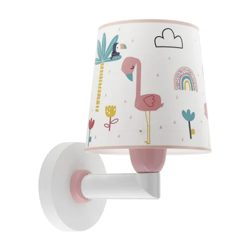 APLIQUE DE PARED INFANTIL FLAMINGO