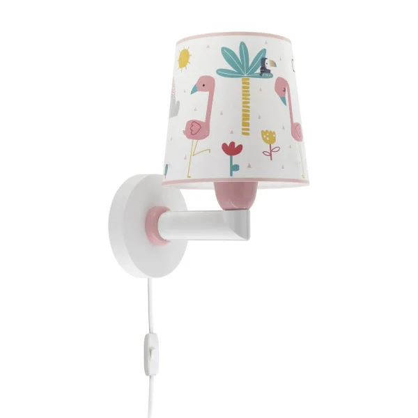 APLIQUE DE PARED INFANTIL FLAMINGO