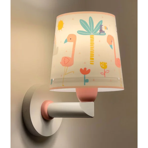 APLIQUE DE PARED INFANTIL FLAMINGO