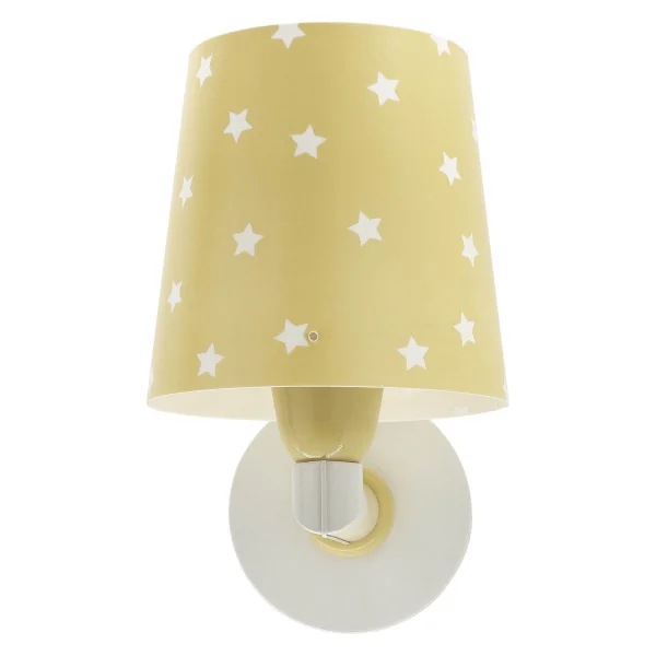 APLIQUE DE PARED STAR LIGHT AMARILLO