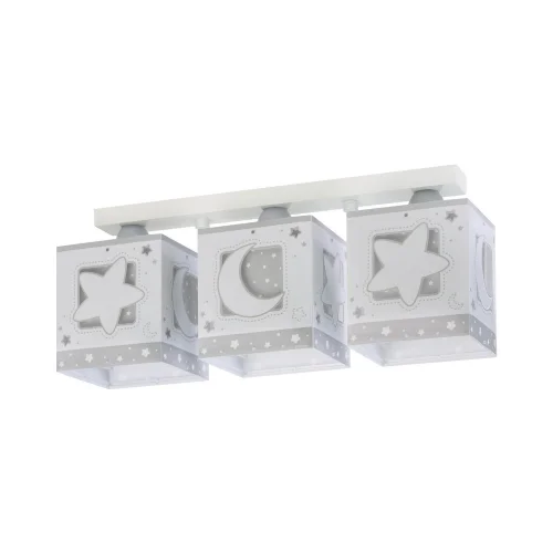 PLAFÓN 3 LUCES LUNA GRIS PLAFÓN 3 LUCES LUNA GRIS