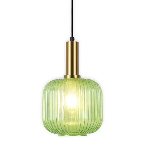 LÁMPARA DE TECHO 1 LUZ TULIPA VERDE Ø20 E27 SHELBY