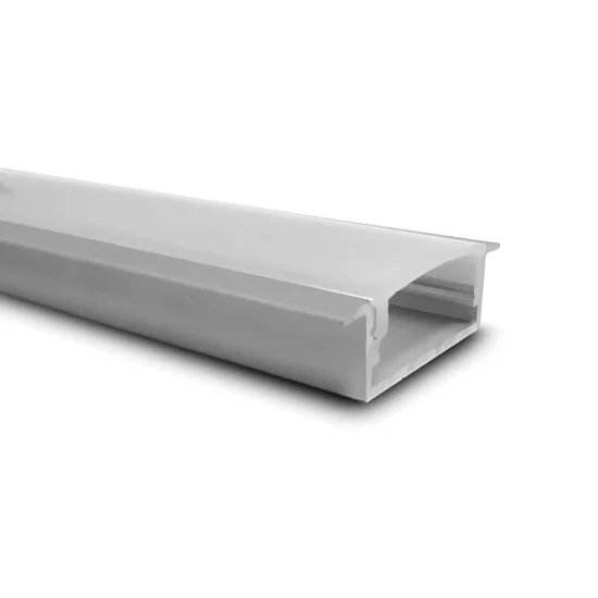 PERFIL ALUMINIO PARA TIRAS LED EMPOTRABLE DOBLE TIRA 23,5x9,7mm