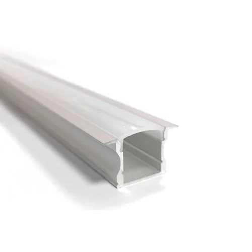 PERFIL ALUMINIO PARA TIRA LED EMPOTRABLE 17,2x14,5mm