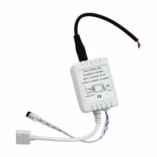CONTROLADOR REMOTO RGB 12V 5 AMPERIOS CON MANDO CONTROLADOR REMOTO RGB 12V 5 AMPERIOS CON MANDO