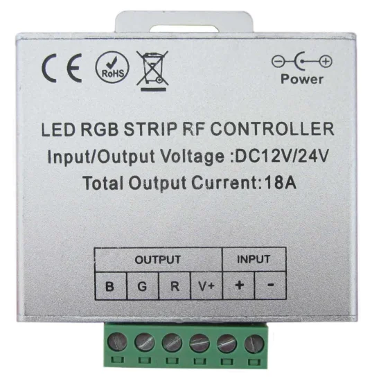CONTROLADOR TIRA RGB 12V/24V 18 AMPERIOS 2