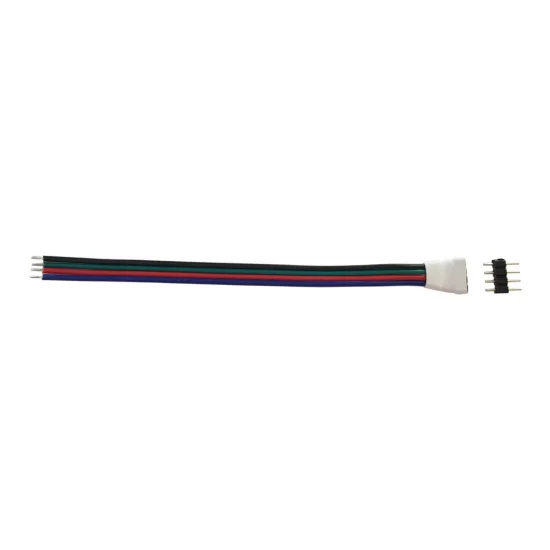 CABLES RGB CON CONECTOR A UN LADO PARA TIRAS LED
